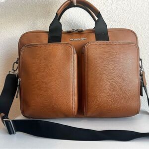 MICHAEL KORS Cooper Utility Briefcase Laptop Travel Bag Messenger Shoulder Bag
